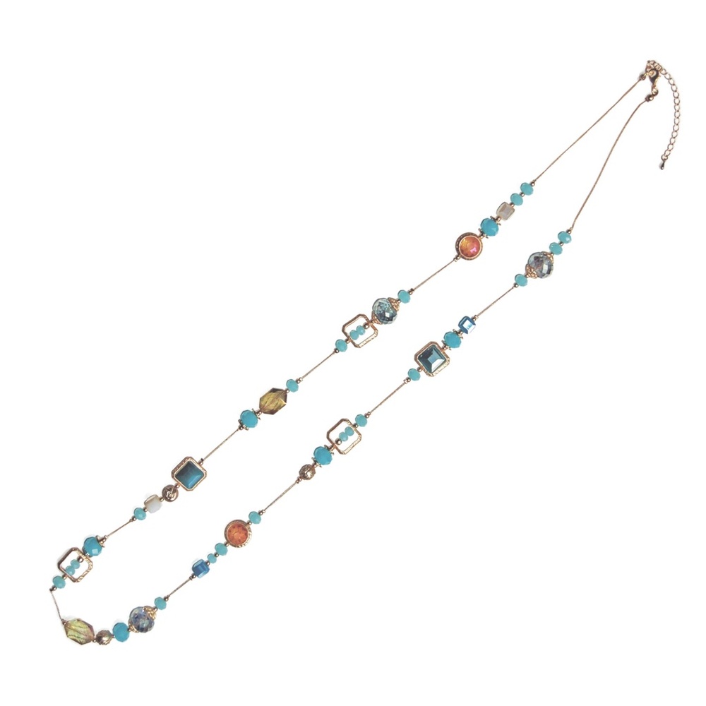 Statement Necklace Handmade 40" Long - Picture 2 of 2